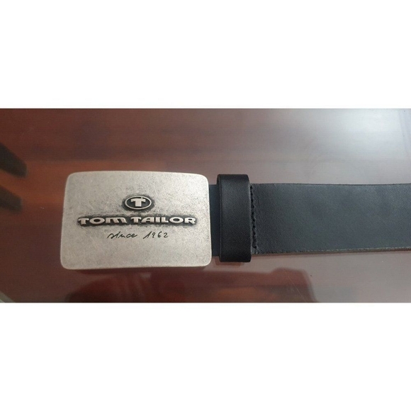 Belt With Embossed Buckle Tom Tailor - Picture 4 of 10